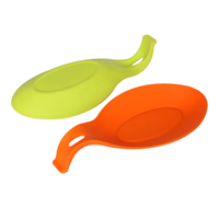 The silicone spoon